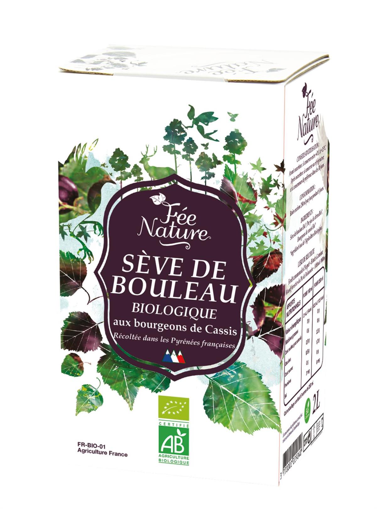 Sève de bouleau aux bourgeons de cassis BIO